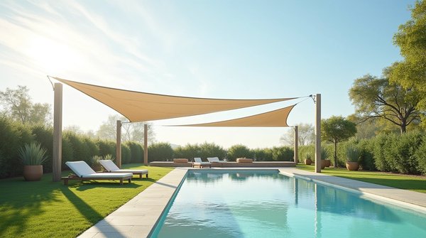 Shade sails: a modern solution for outdoor comfort and sun protection