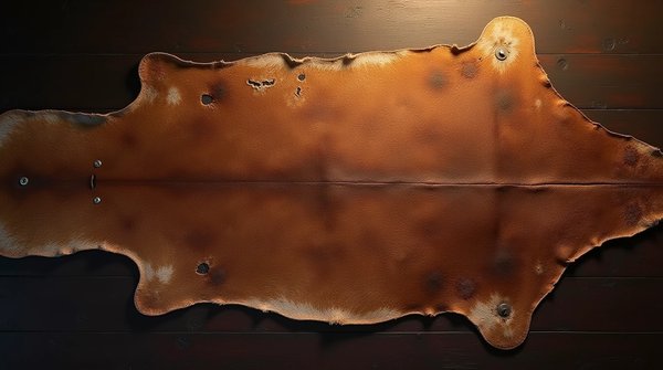 Discover the timeless elegance of a cowhide belt